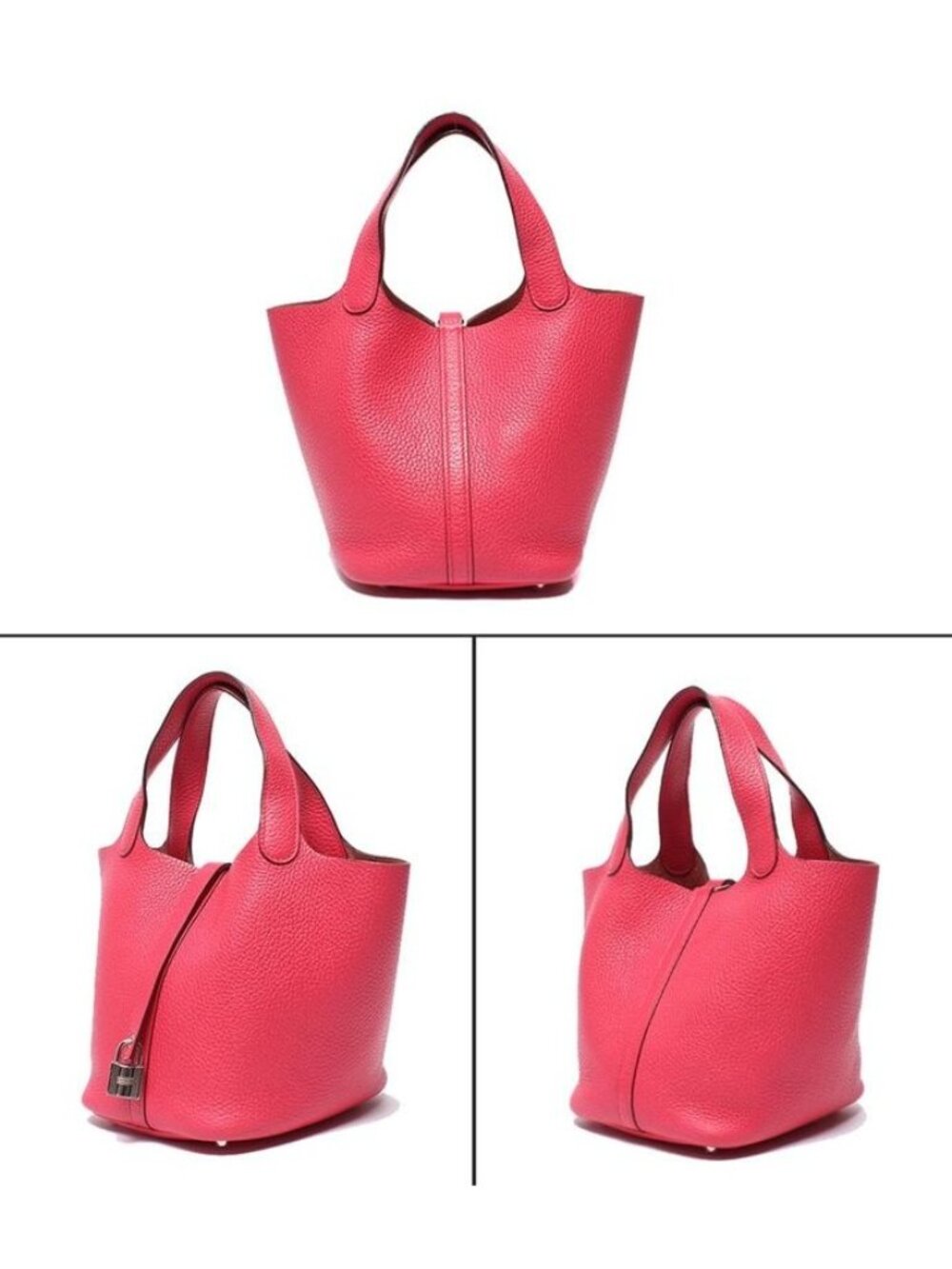 Hermes Handbag Silver Picotin Lock PM - Picture 2 of 10